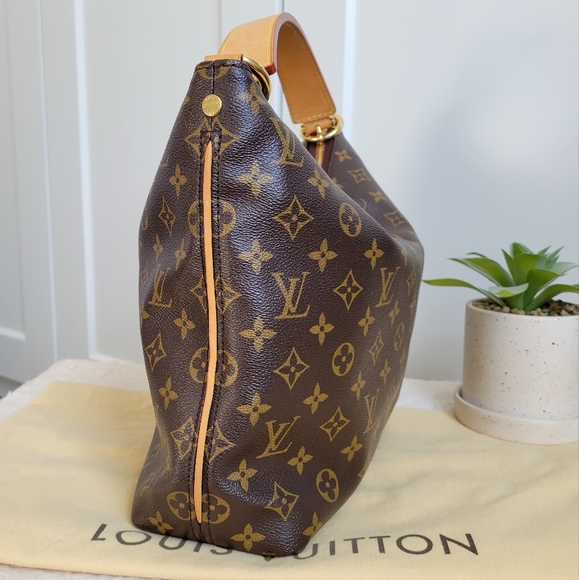 💕Authentic Louis Vuitton Hobo Bag SULLY PM Monogram "Very Rare & Discontinued" - Picture 8 of 16